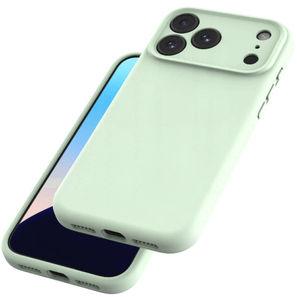 Θήκη iPhone 18 Pro Max / 17 Pro Max Spacecase Silicone Mag Case Σιλικόνης με MagSafe - Mint (5905719143343)