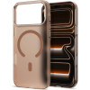 Θήκη iPhone 18 Pro / 17 Pro Tech-Protect MagZero Ημιδιάφανη Σκληρή με MagSafe - Matte Desert Gold (5906302324910)
