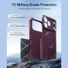 Θήκη iPhone 18 Pro Max / 17 Pro Max ESR Cyber Tough Magnetic with Flex Stand Ανθεκτική με MagSafe / Kickstand & Κάλυμμα για Camera Control - Deep Burgundy (4894240304020)