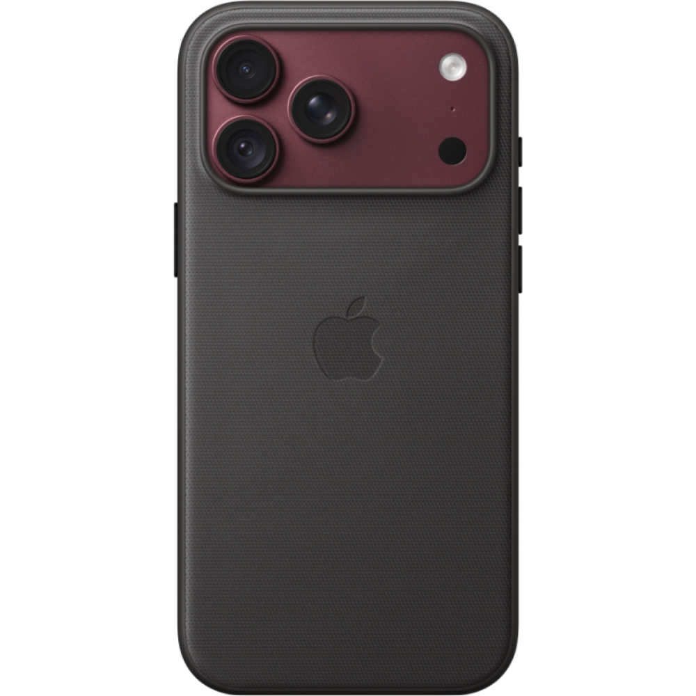 Θήκη iPhone 18 Pro Max Official Apple TechWoven Case Υφασμάτινη με MagSafe - Black (MKDT4ZM/A)