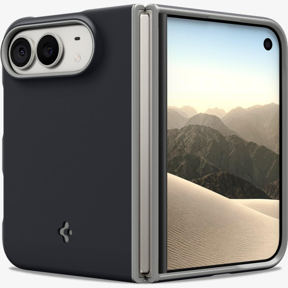 Θήκη iPhone Duo Spigen Nano Pop MagFit Ανθεκτική με MagSafe - Black Sesame (ACS11687)