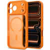 Θήκη iPhone 18 Pro / 17 Pro Tech-Protect BasicMag Σκληρή Ημιδιάφανη με MagSafe & Πλαίσιο Κάμερας - Matte Cosmic Orange (5906302341788)