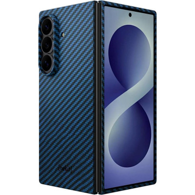Θήκη Samsung Galaxy Z Fold8 Ultra Nekit Fiber Σκληρή με MagSafe Aramid Fiber 1mm 1500D Kevlar - Blue (8719246612381)