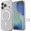 Θήκη iPhone 18 Pro / 17 Pro Spacecase Clear MagSafe Σκληρή Διάφανη με MagSafe - White (5905719144159)