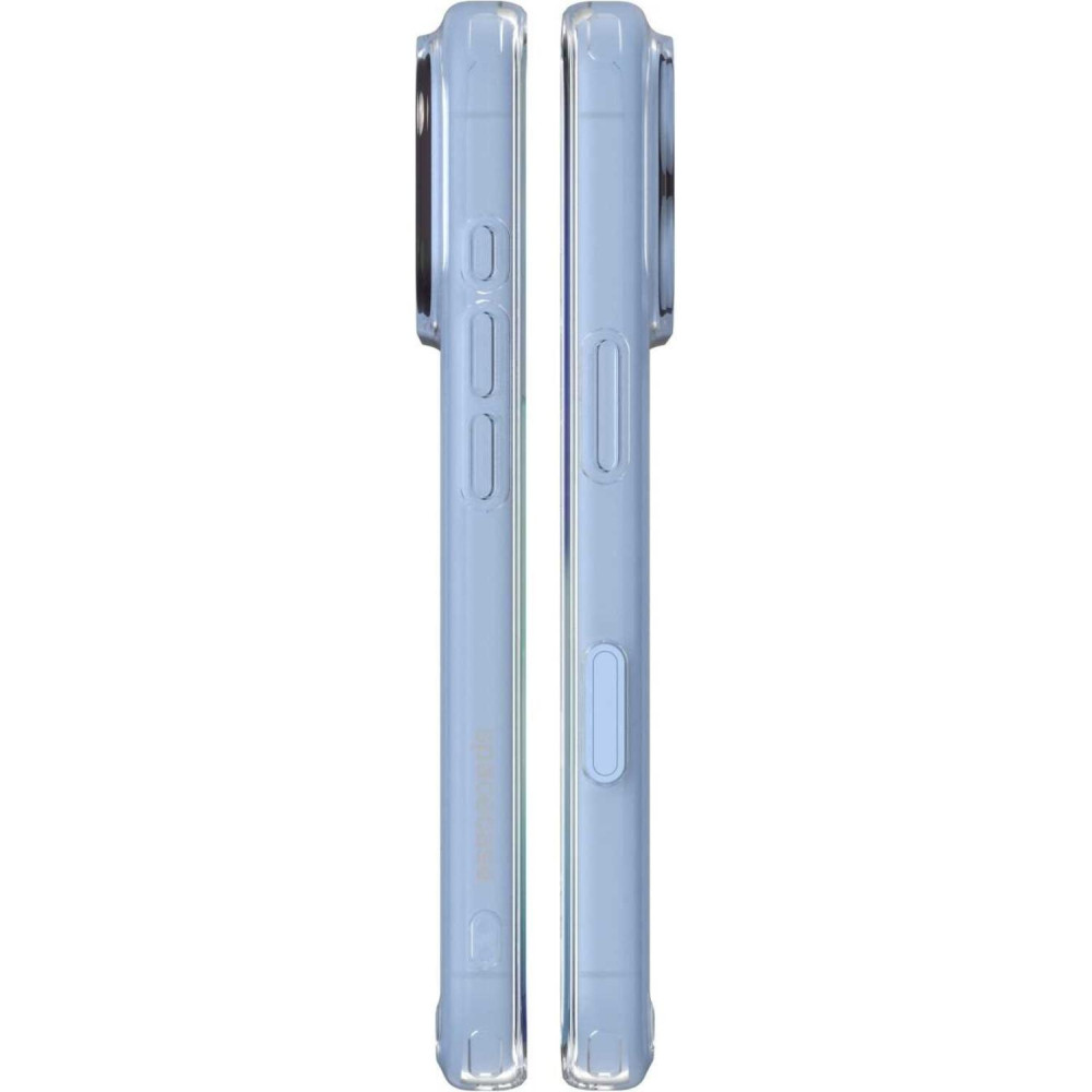 Θήκη iPhone 18 Pro / 17 Pro Spacecase Clear MagSafe Σκληρή Διάφανη με MagSafe - Light Blue (5905719144180)