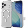 Θήκη iPhone 18 Pro Max / 17 Pro Max Spacecase Clear MagSafe Σκληρή Διάφανη με MagSafe - White (5905719144197)