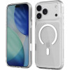 Θήκη iPhone 18 Pro Max / 17 Pro Max Spacecase Clear MagSafe Σκληρή Διάφανη με MagSafe - White (5905719144197)