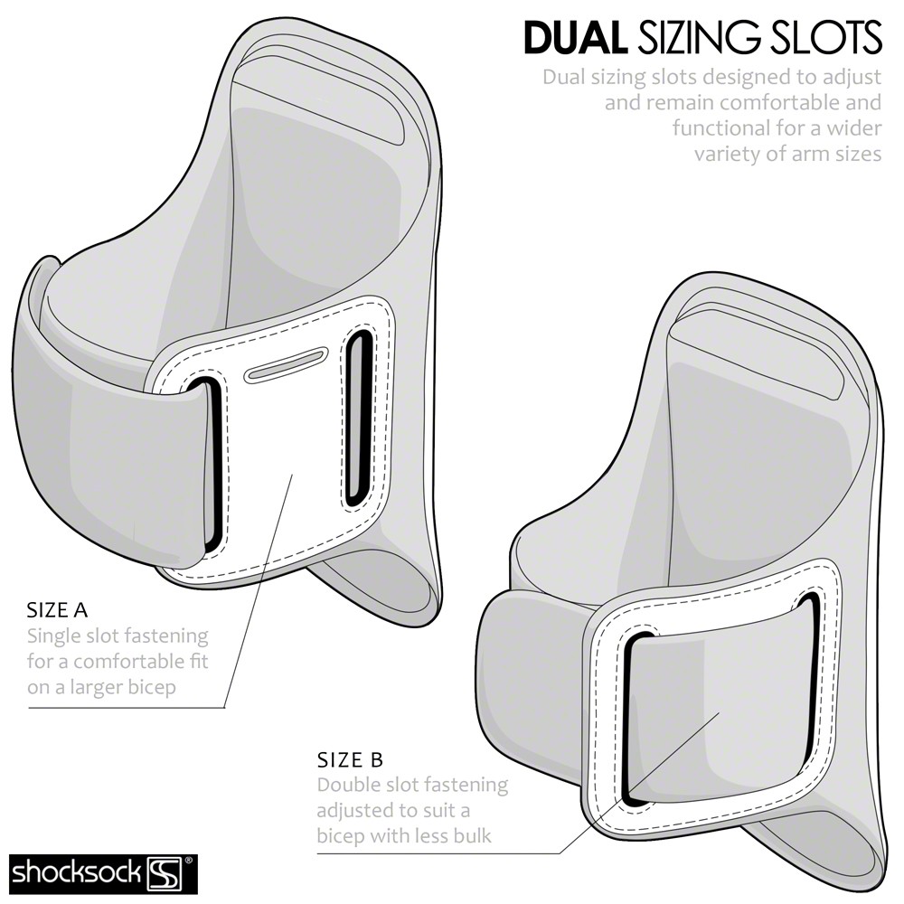 Θήκη Μπράτσου Samsung Galaxy S4 Mini by Shocksock (007-002-022)
