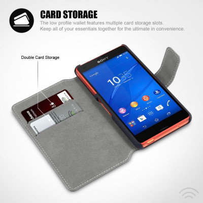 Θήκη Sony Xperia Z3 Compact - Πορτοφόλι by Covert (117-005-317)