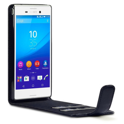 Θήκη Sony Xperia M4 Aqua - Πορτοφόλι by Qubits (117-005-357)