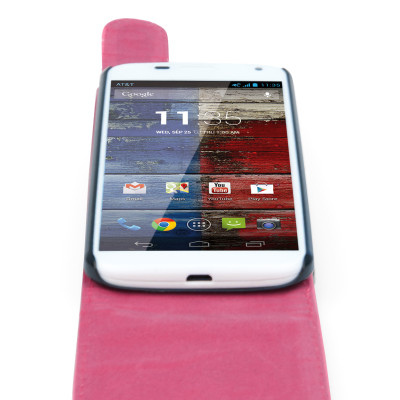 Flip Θήκη Motorola Moto X by YouSave (Z185)