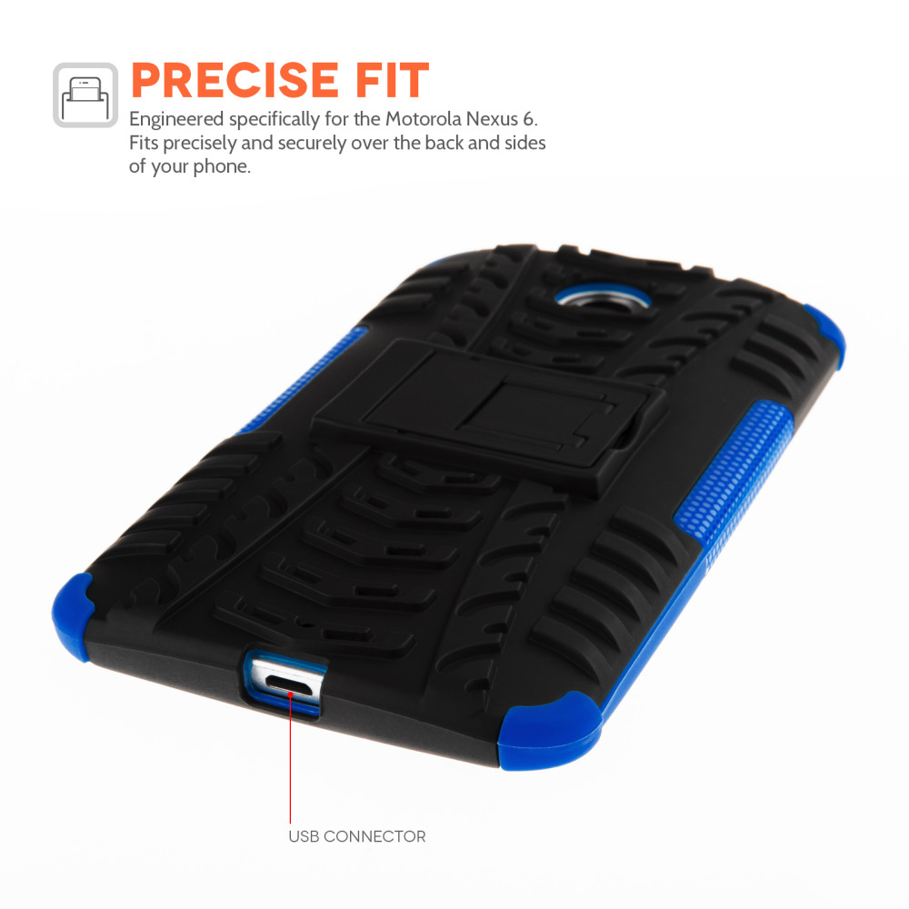 Ανθεκτική Θήκη Motorola Nexus 6 by YouSave (Z454)
