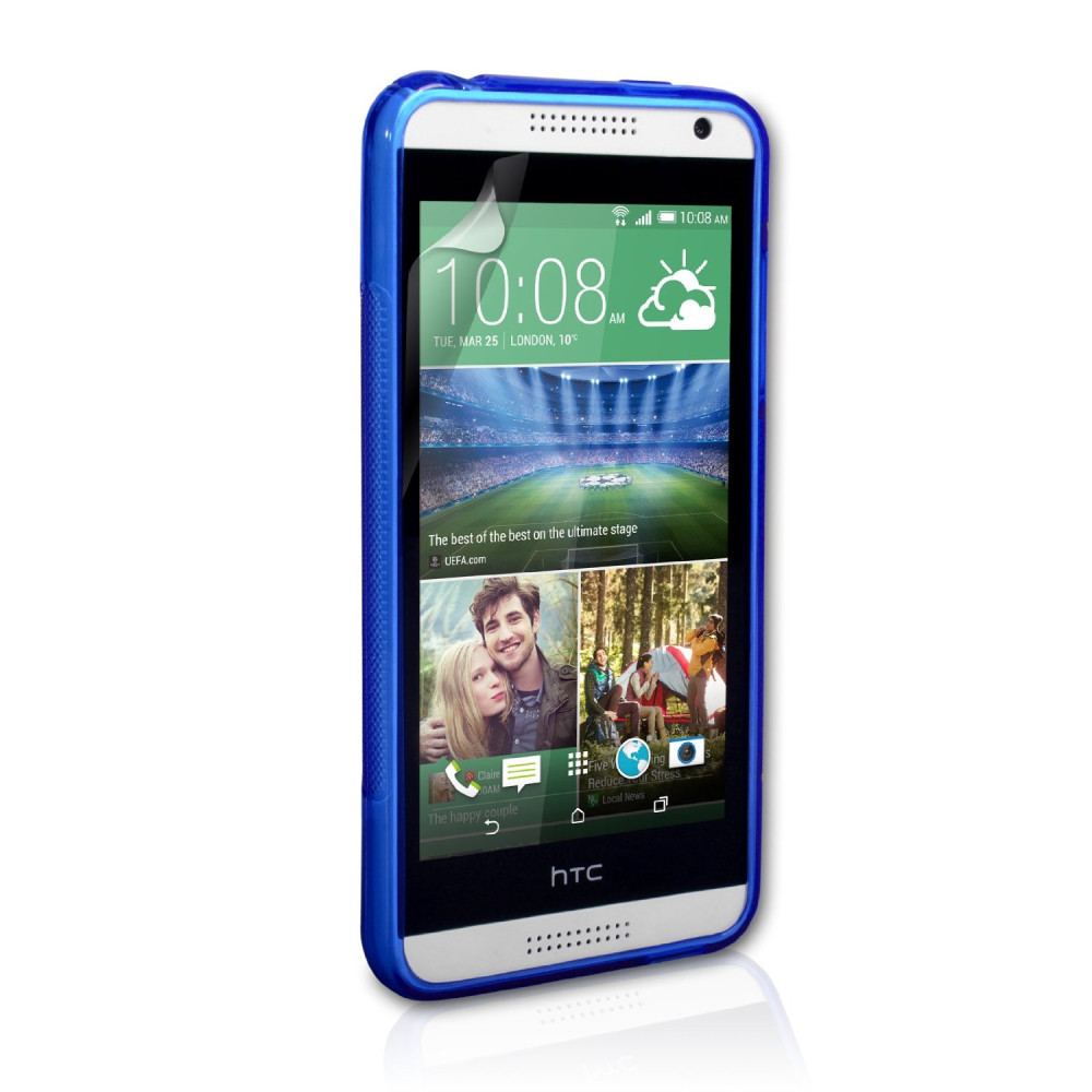 Ημιδιάφανη Θήκη HTC Desire 610 by Caseflex (Z423)