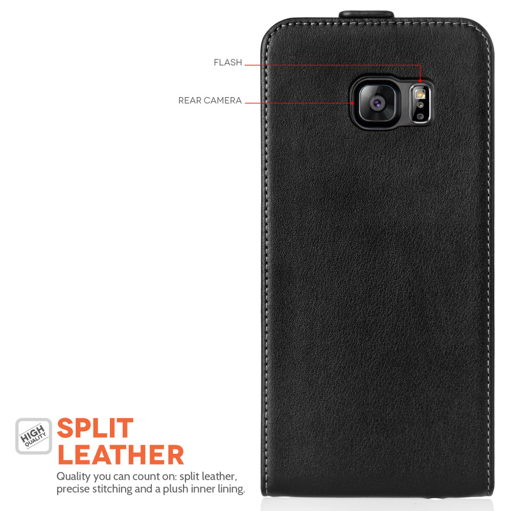 Flip Θήκη Samsung Galaxy S6 Edge Plus by Caseflex (Z833)
