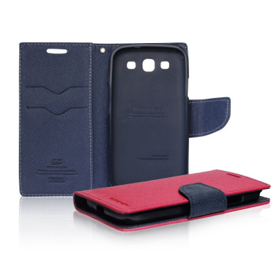 Θήκη Samsung Galaxy S6 Edge Plus - Πορτοφόλι Ροζ by Mercury (001-002-064)