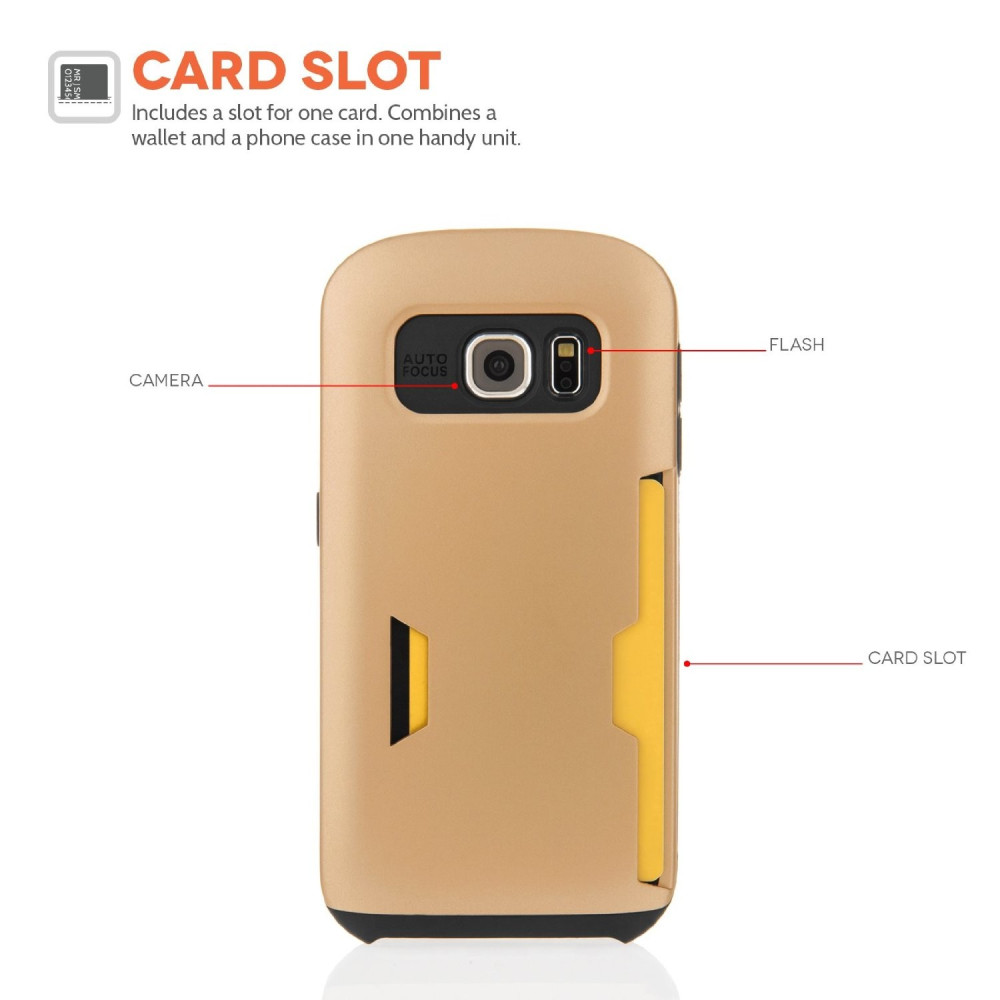 Dual Armor Ανθεκτική Θήκη Samsung Galaxy S6 by Caseflex (Z527)