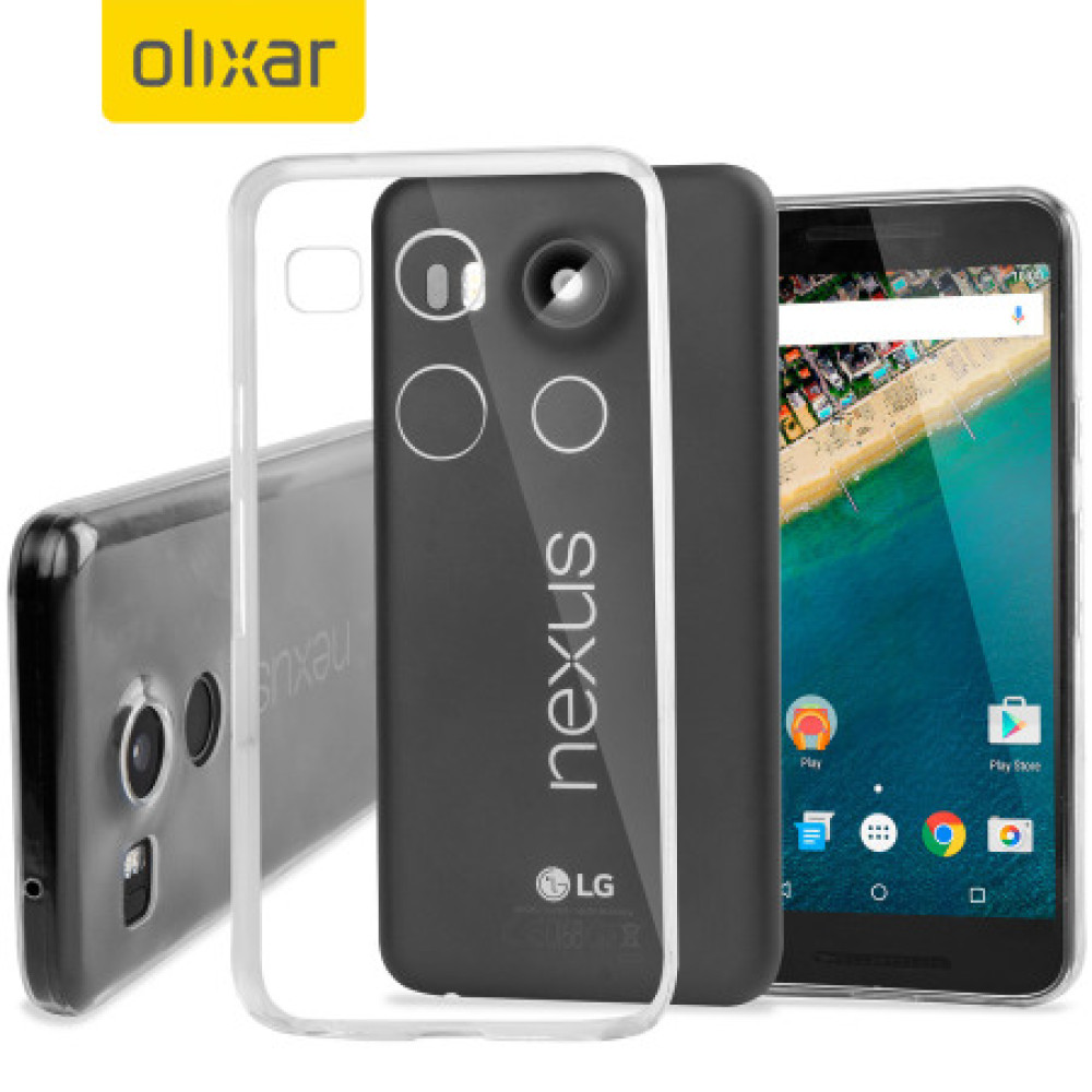 Ultra-Thin Διάφανη Θήκη LG Google Nexus 5X by Olixar (55459)