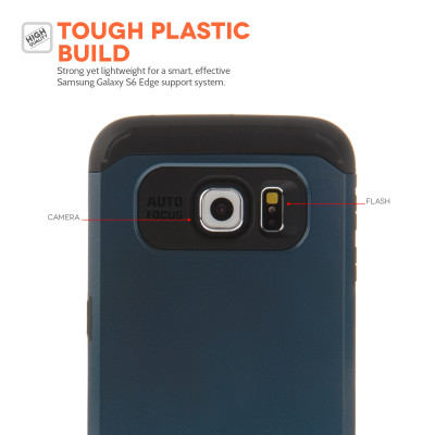Caseflex Tough Armor Μεταλλική Ανθεκτική Θήκη Samsung Galaxy S6 Edge (Z522)