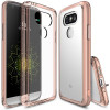 Ringke (Fusion) Διάφανη Θήκη LG G5 με TPU Bumper Rose Gold + Screen Protector (7709)