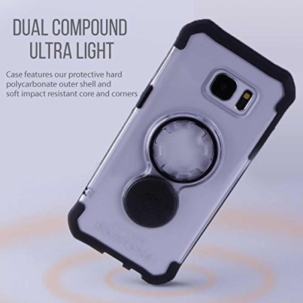 Rokform Θήκη Samsung Galaxy S7 Edge V3 Crystal Case με Μαγνητική Βάση Αυτοκινήτου - Crystal Clear (302820)