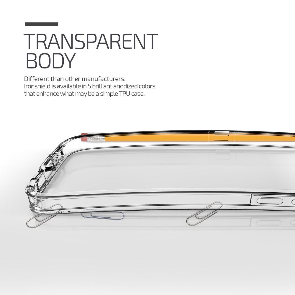 Verus Θήκη Iron Bumper Samsung Galaxy S6 - Sliver/Clear (VRGS6-IRB11)