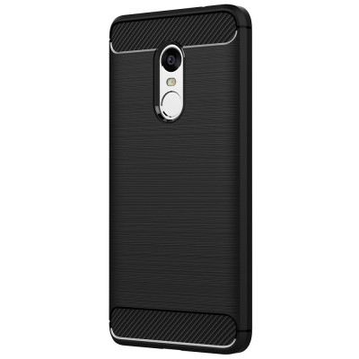 Θήκη TPU Carbon Xiaomi Redmi Note 4 - Black (8866)