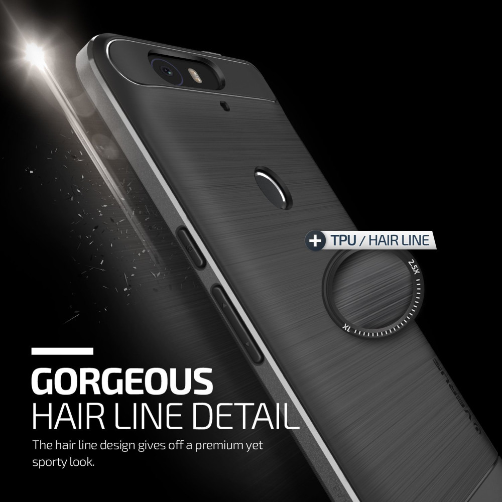 Verus Θήκη High Pro Shield Series Huawei Nexus 6P - Dark Silver (VRNX6H-HPSDS)