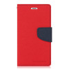 Θήκη Canvas Book Huawei Y5II - Πορτοφόλι (9063) - Κόκκινο