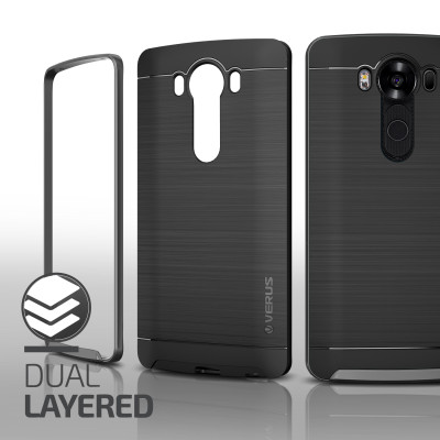 Verus Θήκη High Pro Shield Series LG V10 - Steel Silver
