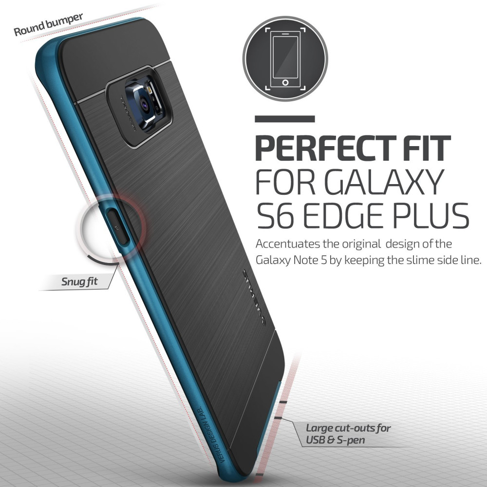 Verus Θήκη High Pro Shield Series Samsung Galaxy S6 Edge Plus - Electric Blue