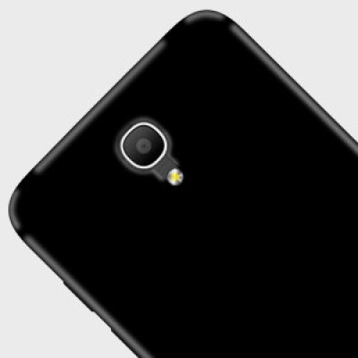 Olixar Θήκη Σιλικόνης Alcatel POP 4 - Solid Black (60971)