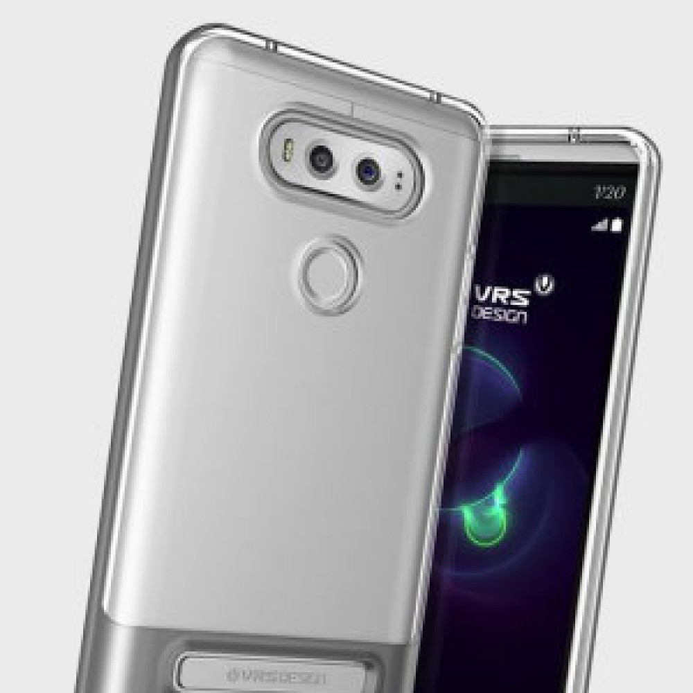Verus Θήκη Crystal Bumper Series LG V20 - Dark Silver