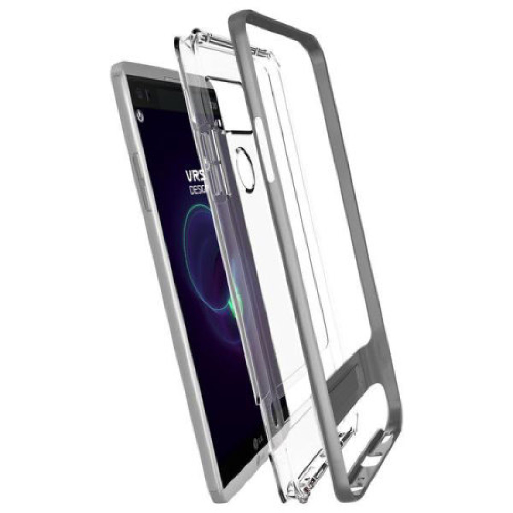 Verus Θήκη Crystal Bumper Series LG V20 - Dark Silver