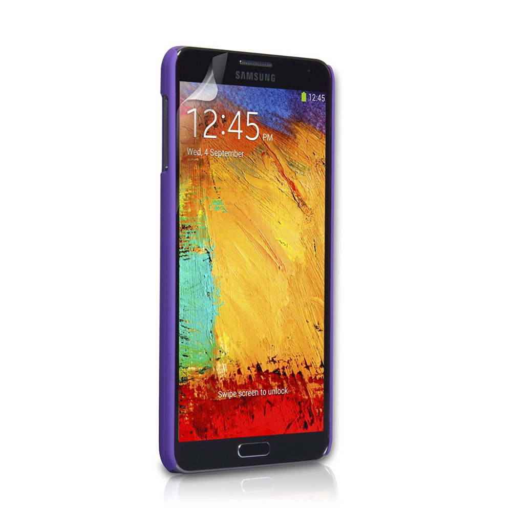 Yousave Σκληρή Θήκη Καουτσούκ Samsung Galaxy Note 3 - Purple (SA-EA02-Z707)