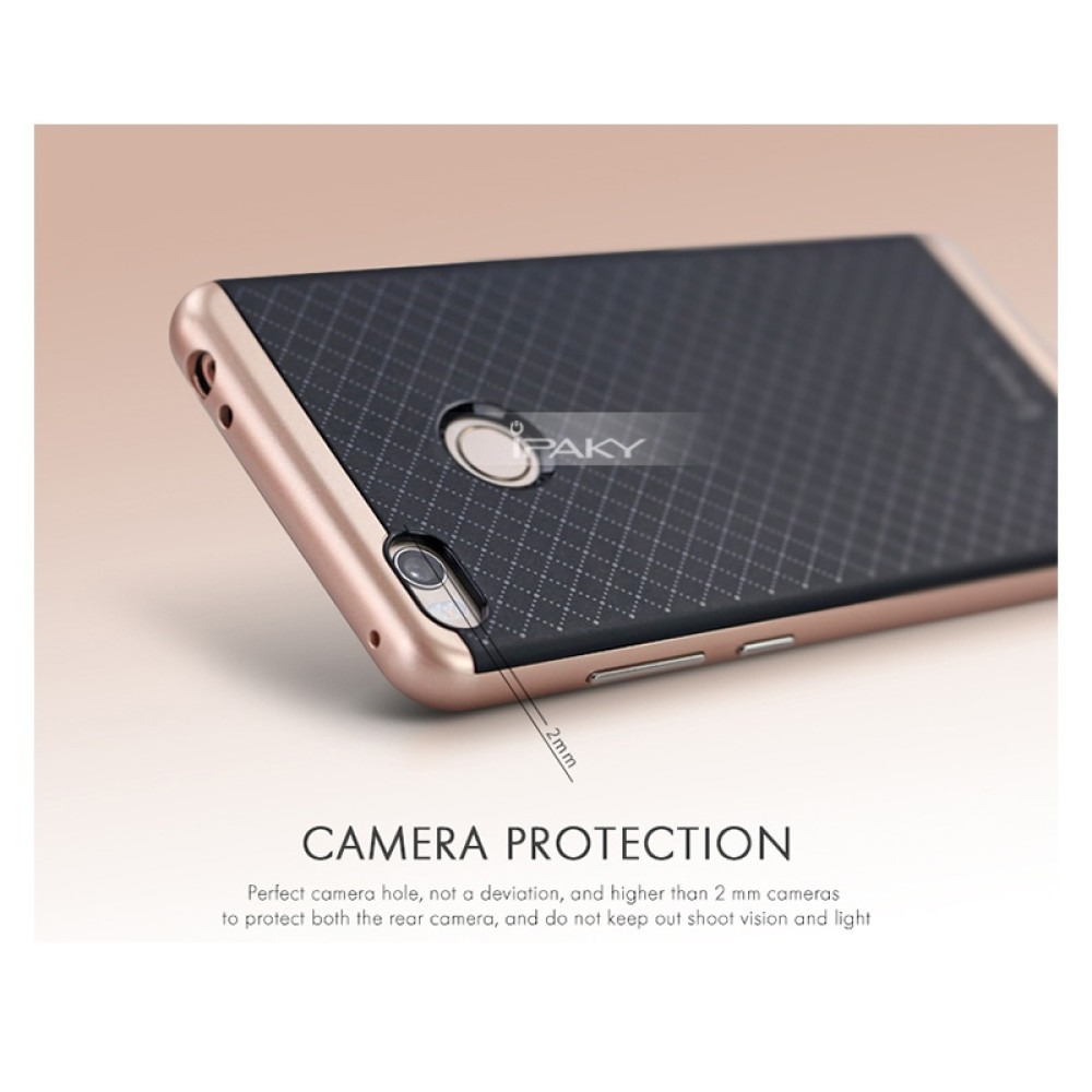 Ipaky Θήκη Hybrid Xiaomi MI4S - Black/Gold (9322)