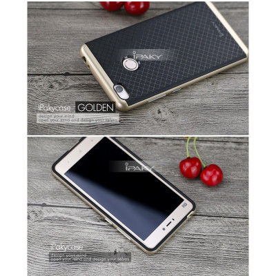 Ipaky Θήκη Hybrid Xiaomi MI4S - Black/Silver (9323)