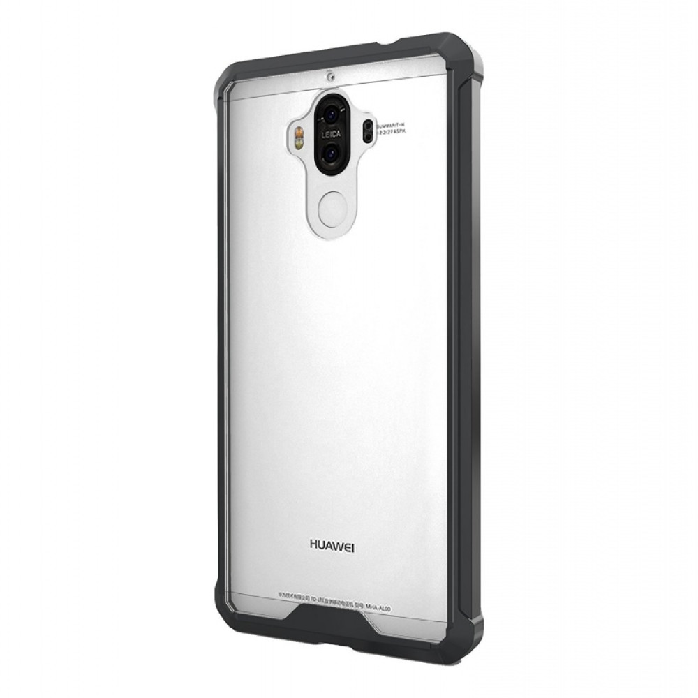 Cruzerlite Fusion Διάφανη Θήκη Huawei Mate 9 με TPU Bumper - Black (9328)