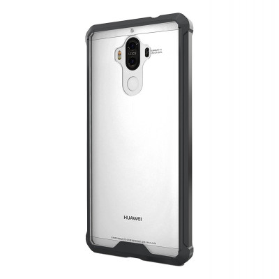 Cruzerlite Fusion Διάφανη Θήκη Huawei Mate 9 με TPU Bumper - Black (9328)