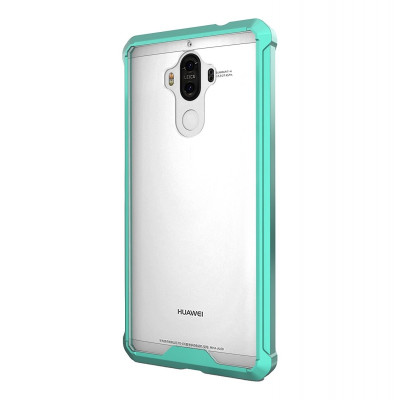 Cruzerlite Fusion Διάφανη Θήκη Huawei Mate 9 με TPU Bumper - Teal (9329)
