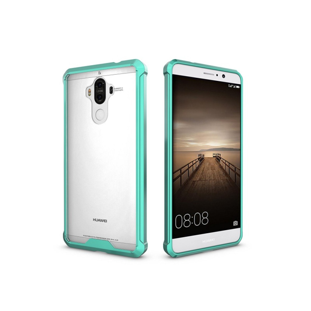 Cruzerlite Fusion Διάφανη Θήκη Huawei Mate 9 με TPU Bumper - Teal (9329)