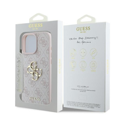 Original GUESS 4G Big Logo Case GUHCP16X4GMGPI   Pink