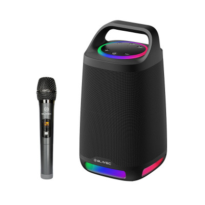 Blavec Wireless Bluetooth Speaker TWS WS-01 Karaoke - 160W with microphone black