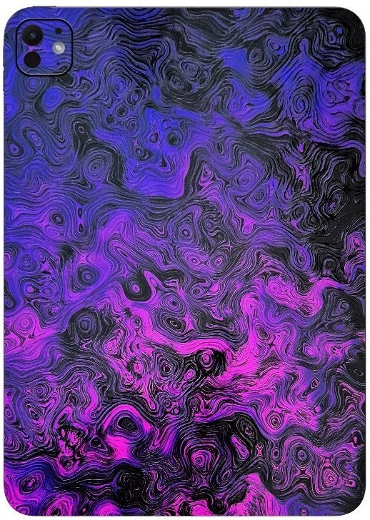 aftokolito skin prostasias platis ipad mini 7 2024 gams premium vinyl skin back plate purple