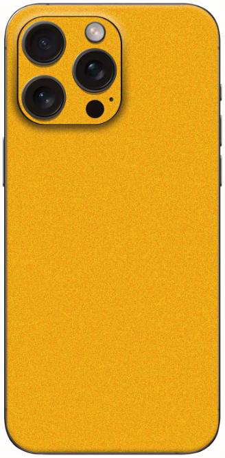 aftokolito skin prostasias platis iphone 16 pro max gams premium vinyl skin back plate yellow satin 1