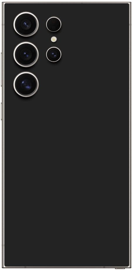 aftokolito skin prostasias platis samsung galaxy s 24 ultra gams premium vinyl skin back plate black matte