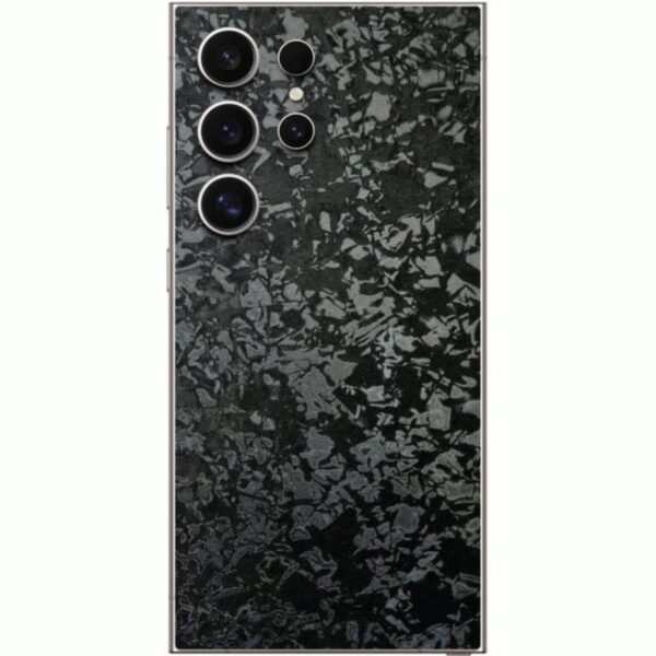 aftokolito skin prostasias platis samsung galaxy s 24 ultra gams premium vinyl skin back plate forged carbon 2