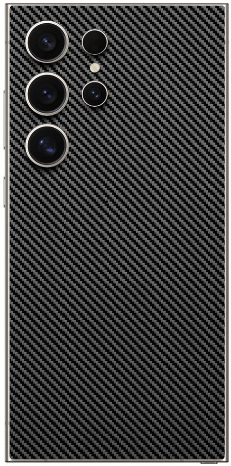 aftokolito skin prostasias platis samsung galaxy s25 ultra gams premium vinyl skin back plate carbon fiber black