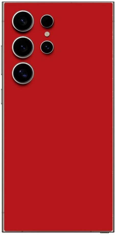 aftokolito skin prostasias platis samsung galaxy s25 ultra gams premium vinyl skin back plate red matte 1