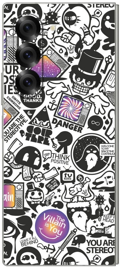 aftokolito skin prostasias platis samsung galaxy z fold6 gams premium vinyl skin back plate 3d tv sticker