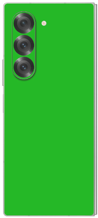 aftokolito skin prostasias platis samsung galaxy z fold6 gams premium vinyl skin back plate green matte 2